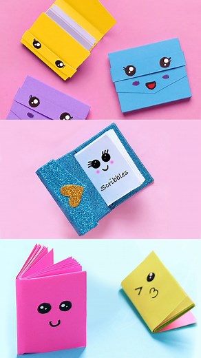 28K views · 197 reactions | How to make 3 Easy Mini Notebook  #diy #diyvideo #diycrafts #diyprojects #diytutorial #artandcraft #easydiy #notebook #papercrafts #backtoschool #miniature #craftideas #crafting #crafts #handmade #howto #tutorialvideo | D.I.Yay | Facebook