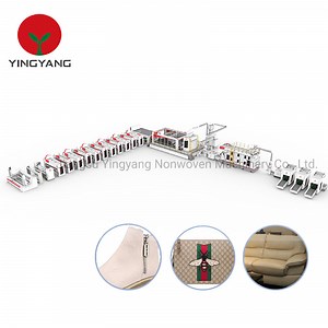 [Hot Item] Needle Punching Synthetic Leather Substrate Production Line for Artifical Leather and Shoe Leather