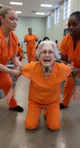 Prisoners Gave Their Food to an Elderly Man After He Dropped His Tray #shorts #kindness