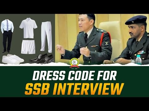 SSB Interview Dress Code | SSB Interview GTO Dress | Best SSB Coaching In Allahabad