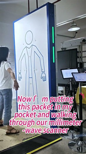 A metal detector that can detect powder and produce images! #viral #tech #shorts #technology #xray