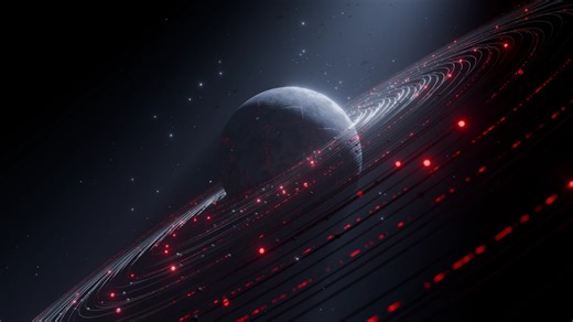 Making A Realistic Planet Animation in Blender (Beginner Test）