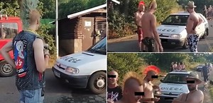 Orteláci v bílé felicii vs. pankáči s barevným čírem: V Měděnci se střetly dva světy - Expres.cz