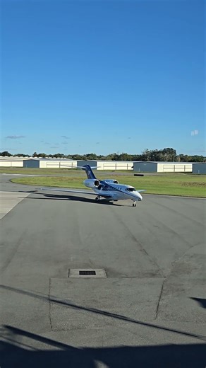 Wheels up! c750 citation arrives at st augustine regional airport #aviation #cessnacitation