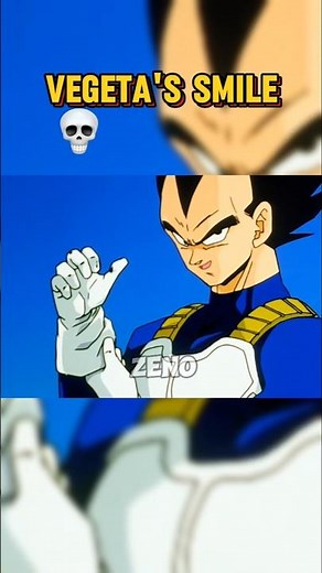 Vegeta first time smiling at Goku ☠ #goku #dragonball #foryou#new#vegeta #shorts #animeedit #dbsedit