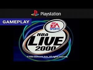 NBA Live 2000 (Playstation) - Gameplay Clip [HD] | RetroGameUp