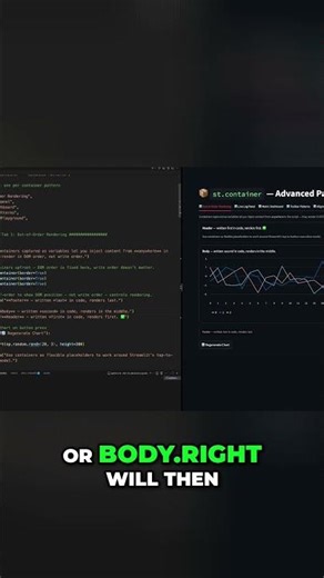 This One Streamlit Trick Fixes Every Layout Problem #tutorial #shorts