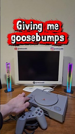 The most iconic sound in history 👑 #Playstation 1 Startup 😎#retrogaming #psone #ps1 #nostalgiacore