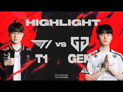 HIGHLIGHT | T1 vs GEN | MSI 2025 - Chung Kết Tổng