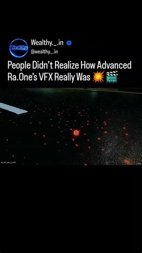 Wealthy._.in on Instagram: "Back in 2011, when most Indian films were still experimenting with basic CGI, Ra.One quietly delivered a visual spectacle that was years ahead of its time. From the high-speed train sequence to the digital suit transformations and futuristic game-world aesthetics, the detailing was on a whole different level. The lighting, motion capture, and action choreography blended in a way that Bollywood audiences weren’t even used to seeing back then. While the story sparked de
