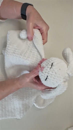 Baby lovey #crochet #baby #tutorial #babylovey