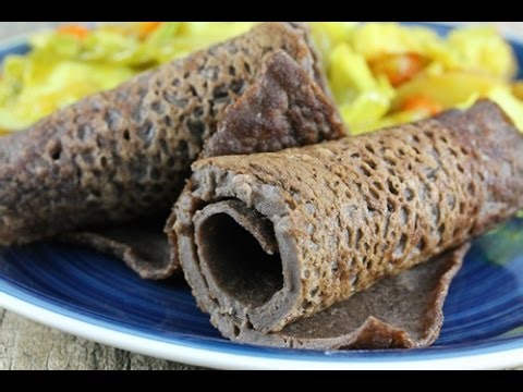 How to make injera Ethiopian flatbread