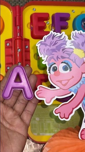 Sesame Street Elmo on the go letters | A is for Abby #toys #abctoys #bat #shorts #elmo #henson