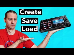 MPC Live - Loading Samples To Create, Save, and Load Drum Kits