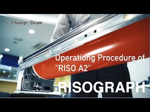Operationg Procedure of "RISO A2" ＜RISO＞