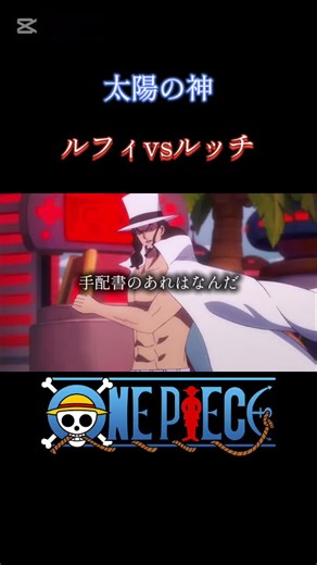 ルフィ対ルッチの壮絶バトル