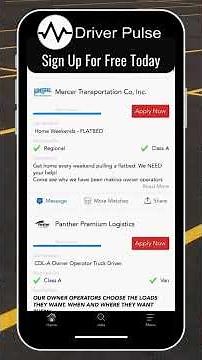 How to Use the Job Search Filter in the Driver Pulse App | Tips from Former Driver Marla Maxwell