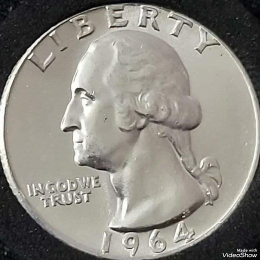 1964 Quarter dollar mint error United states of America coin value and price rare.