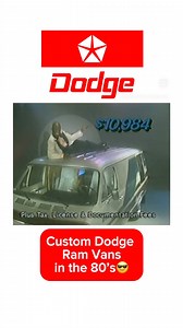 2.2K views | Dodge Custom Vans of the 80's | TKR Motorsports | Facebook