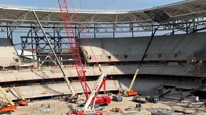 College team's new state-of-the-art $862 million stadium nears completion
