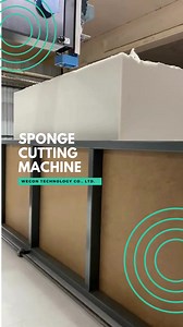 Sponge cutting machine with LX5V PLC and VD2 servo 😃 💥 #PLC #Servo #Wecon #Spongecuttingmachine | WECON Technology Co.,Ltd.