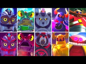 Pac-Man World 2 Re-Pac + Sonic DLC - All Bosses (No Damage)