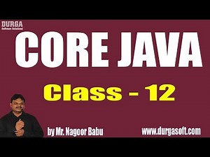 Install Java Software || Part - 2 || Class - 12 || by Mr. Nagoor Babu Sir On 30-10-2018