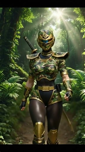 Female ninja from the team #cosplay #tokusatsu #olympicninjajiraiya