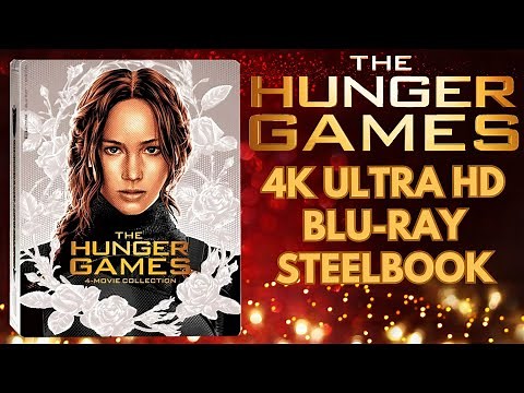 The Hunger Games 4-Movie Collection 4K Ultra HD + Blu-ray Steelbook