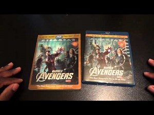 The Avengers 3D Blu-ray + DVD + Digital Copy + Music and Steelbook Unboxing