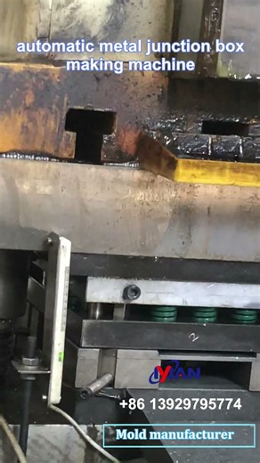 automatic metal junction box making machine