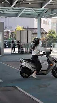Scooter Licensing Road Test in Taiwan/台灣路考普通重機駕照