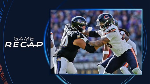 Game Recap: Bears fall to Ravens in Baltimore