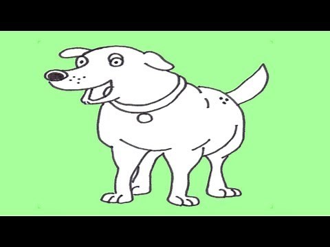 How to draw Martha from martha Speaks TV Show