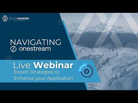 Navigating OneStream – Expert Strategies to Enhance your Application