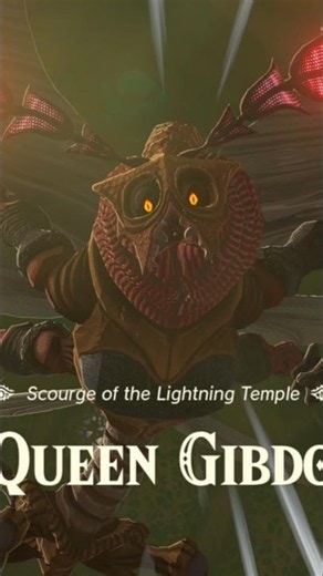 Queen Gibdo Boss Battle #zelda #totk #tearsofthekingdom #nintendo #nintendoswitch2 #shorts