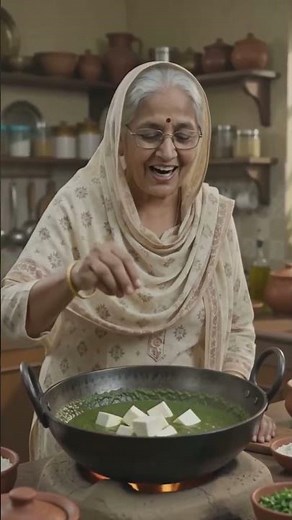 🥬Palak Paneer Recipe | Creamy Spinach Curry with Paneer Cheese | Indian Vegetarian Dish #PalakPaneer
