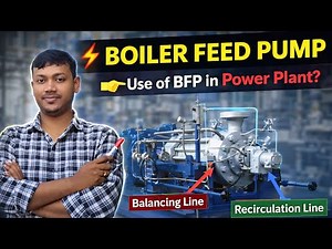 Boiler Feed Pump | Practical Video | Purpose of ARC and Balancing Line
