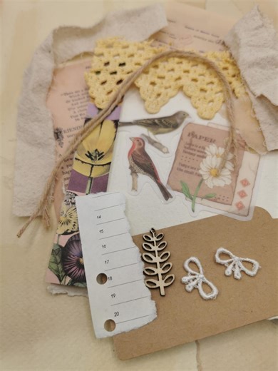 20 Piece A6 Texture Pack, Junk Journal, Slow Stitch - Etsy