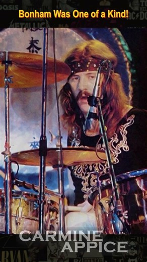 Carmine Appice: Bonham Was One of a Kind! #drummer #classicrock #rocknroll #music