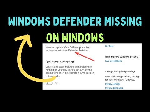How to Fix Windows Defender Missing on Windows 11