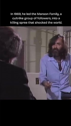 Manson’s First Prison Interview… it will give you chills