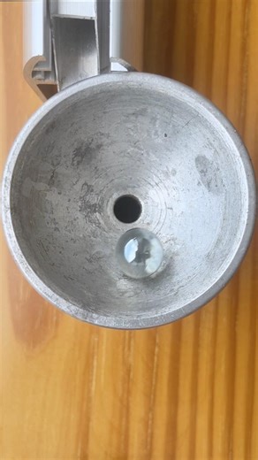 Glass Marble Run ASMR 8 | Silver Hole Circle #asmr #marble #marblerun #funny #chill #shorts