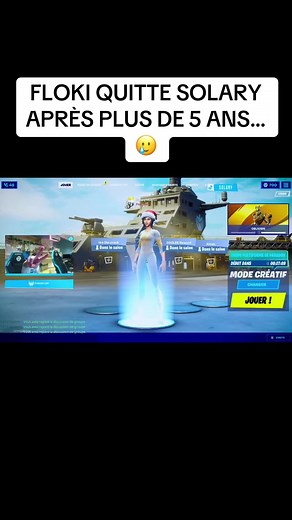 Floki Quitte Solary Après Plus de 5 Ans de Fortnite
