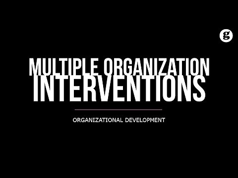 Multiple Organization Interventions