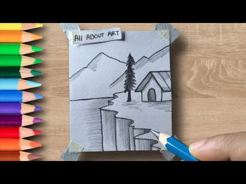 "Master the Art of Drawing a House: Easy Step-by-Step Tutorial for Beginners!"