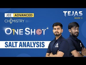 JEE Advanced 2024 One Shot | Chemistry | Salt Analysis All Concepts & Tricks 🔥‪@ALLENJEE‬