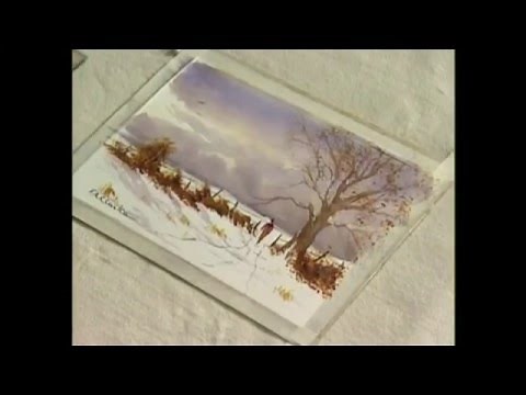 Frank Clarke Simply Painting Snow Scene Part 1