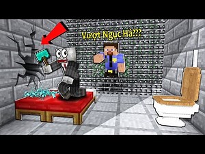 SLENDERMAN THỬ THÁCH 100 NGÀY LÀM TÙ NHÂN VƯỢT NGỤC TRONG MINECRAFT