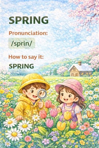 Correct Pronunciation of SPRING ✅ #howtopronounce #englishpronunciation